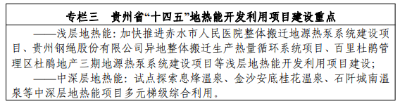 地大熱能：貴州新能源發(fā)展“十四五”規(guī)劃地?zé)嵬顿Y超100億！