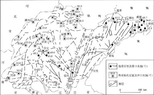 山東?。厝┑?zé)豳Y源分布規(guī)律-地?zé)衢_(kāi)發(fā)利用-地大熱能