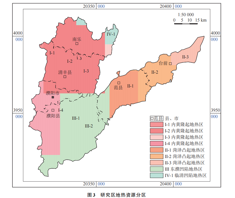 河南省濮陽(yáng)市中深層地?zé)岬刭|(zhì)特征、資源儲(chǔ)量及開發(fā)利用適宜性評(píng)價(jià)-地大熱能