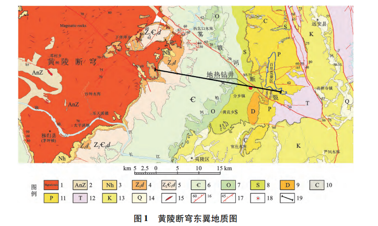 宜昌市百里荒一帶地?zé)豳Y源形成條件及開發(fā)利用-地大熱能